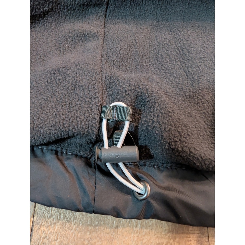 Columbia Women's Gray Black Lightweight Hooded Windbreaker Jacket Size Medium - Picture 7 of 10